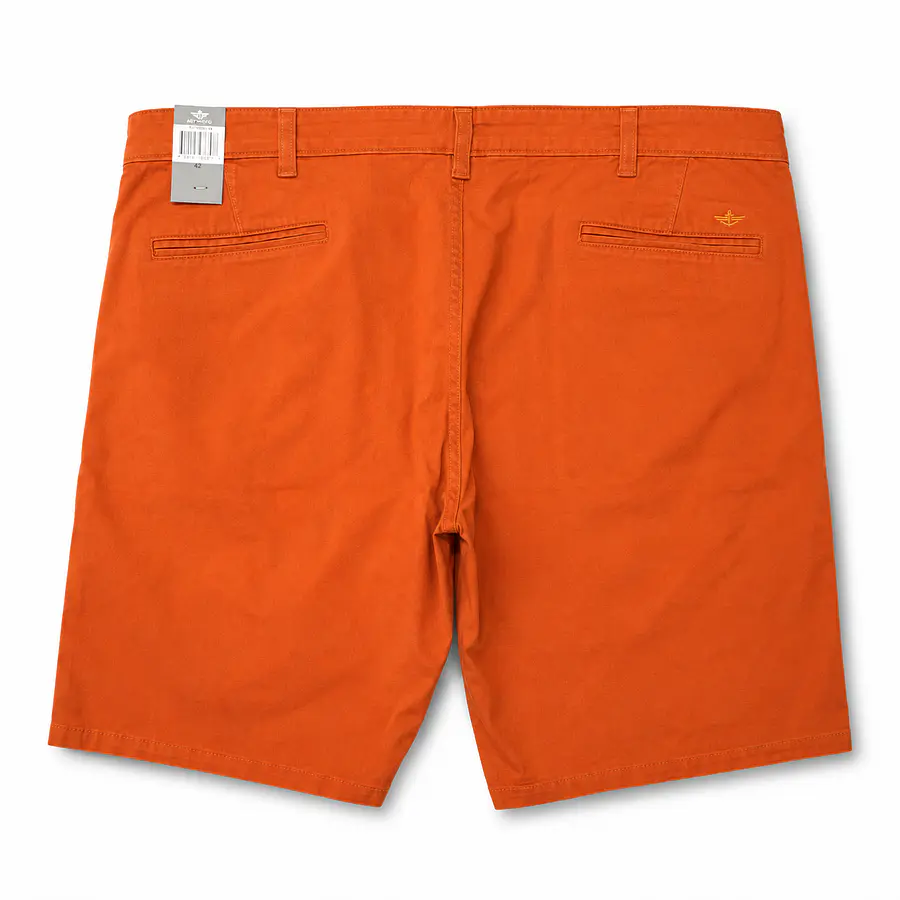 Bermuda Dockers Alpha Slim Fit Hombre Naranja – Short Casual Masculino de Mejor Calce y Menos Exceso