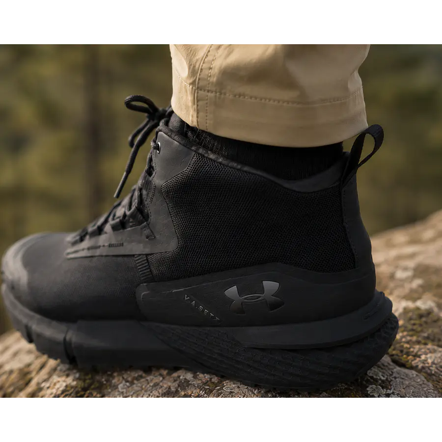 Botas Under Armour Charged Valsetz Mid Hombre Negras – Tactical Outdoor de Alto Soporte y Comodidad Real
