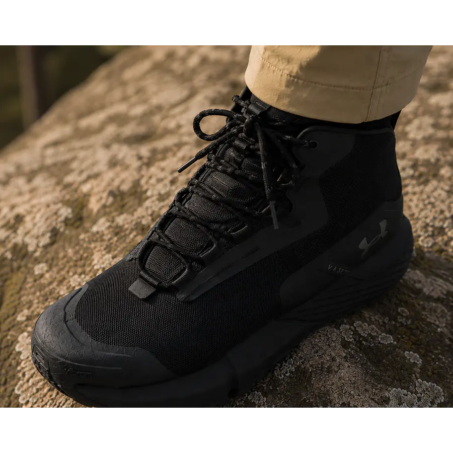Botas Under Armour Charged Valsetz Mid Hombre Negras – Tactical Outdoor de Alto Soporte y Comodidad Real