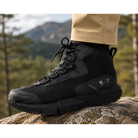 Botas Under Armour Charged Valsetz Mid Hombre Negras – Tactical Outdoor de Alto Soporte y Comodidad Real
