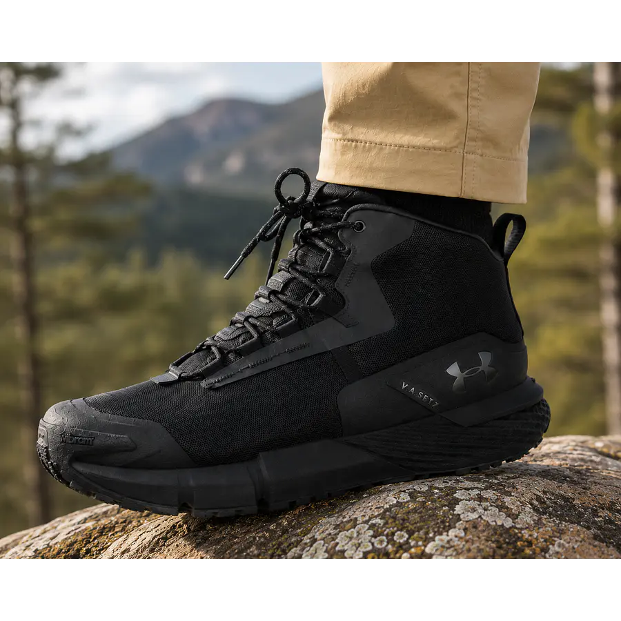 Botas Under Armour Charged Valsetz Mid Hombre Negras – Tactical Outdoor de Alto Soporte y Comodidad Real