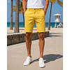 Bermuda Dockers Alpha Slim Fit Hombre Amarilla – Short Casual Masculino con Mejor Fit y Menos Volumen