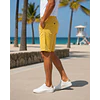 Bermuda Dockers Alpha Slim Fit Hombre Amarilla – Short Casual Masculino con Mejor Fit y Menos Volumen