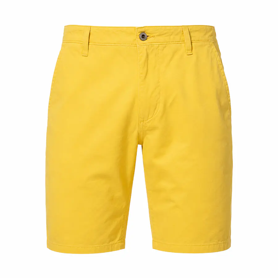 Bermuda Dockers Alpha Slim Fit Hombre Amarilla – Short Casual Masculino con Mejor Fit y Menos Volumen