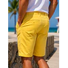 Bermuda Dockers Alpha Slim Fit Hombre Amarilla – Short Casual Masculino con Mejor Fit y Menos Volumen