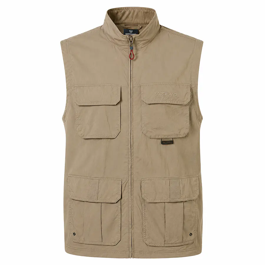 Chaleco Outdoor Hombre Northland Pro Dry Mount Sesame – Ligero, Técnico y de Secado Rápido