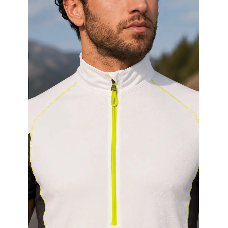Polera Deportiva Hombre Northland SPT MS Polo Blanca – Polo Técnica Liviana para Movimiento Diario y Outdoor Urbano