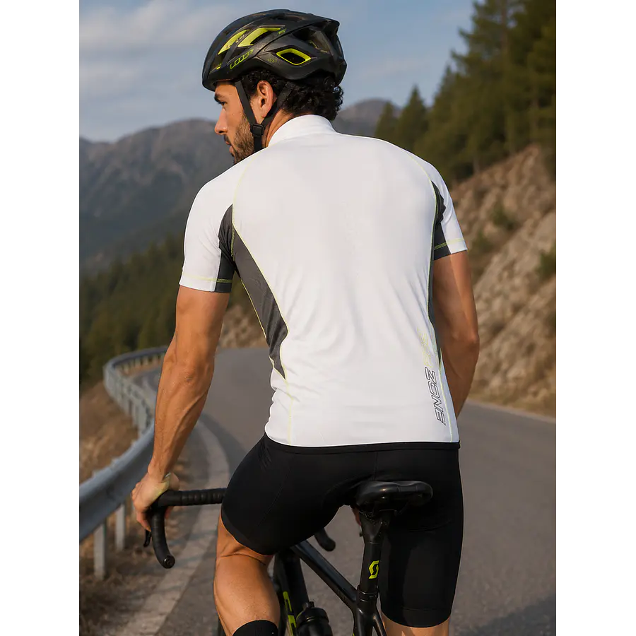 Polera Deportiva Hombre Northland SPT MS Polo Blanca – Polo Técnica Liviana para Movimiento Diario y Outdoor Urbano