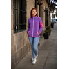 Polerón Polar Mujer Rusty MicroSoft Gardenia – Abrigo Liviano y Suave para Uso Diario Real