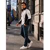 Polerón Hombre Northland Pro Str Hakon Negro/Blanco – Capa Deportiva Liviana para Movimiento Urbano y Outdoor