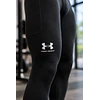 Calza Deportiva Hombre Under Armour HeatGear Armour Negra – Compresión Técnica para Training, Running y Alto Rendimiento