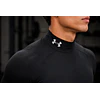 Primera Capa Under Armour HeatGear Armour Comp Mock LS Negra – Compresión Técnica para Training y Alto Rendimiento