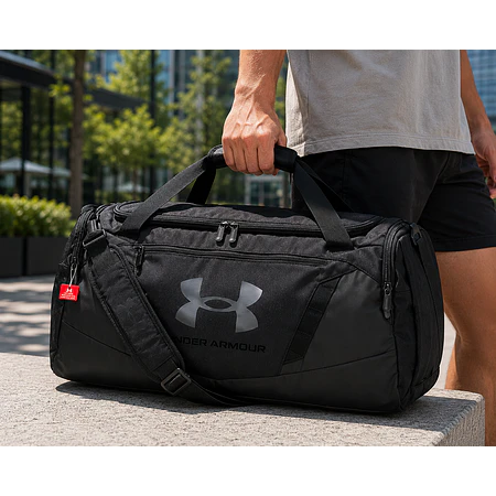Bolso Deportivo Under Armour Undeniable 5.0 Duffle MD Negro – Resistente, Impermeable y Hecho para Rutina Real