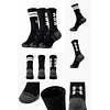 Calcetines Under Armour Unisex Performance Tech Nov Negros – Medias Técnicas de Bajo Perfil para Running y Training