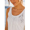 Polera Mujer Northland Malia LS Top Blanca – Manga Larga Liviana para Outdoor, Viajes y Uso Diario