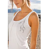 Polera Mujer Northland Malia LS Top Blanca – Manga Larga Liviana para Outdoor, Viajes y Uso Diario