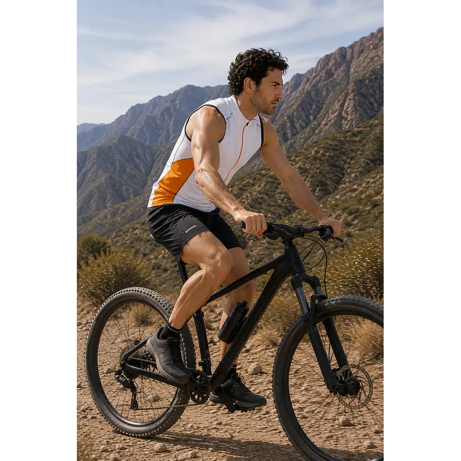 Polera Deportiva Hombre Northland Speed TR MS Top Blanca – Running, Training y Secado Rápido