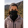 Bandana Multifuncional Northland NL Dot Black Negra – Protección Outdoor para Trekking, Running y Ciclismo