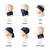 Bandana Multifuncional Northland Waterdrop – Cuello Tubular Outdoor para Trekking, Running y Ciclismo