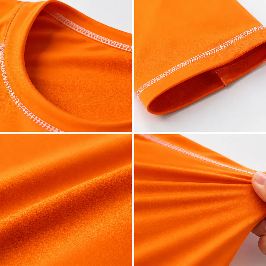 Polera Deportiva Mujer Northland Speed TR LS Naranja – Manga Larga, Running y Secado Rápido