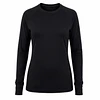 Primera Capa Térmica Mujer Northland Rib LS SLV Negra – Manga Larga para Invierno, Trekking y Outdoor