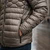 Parka Hombre Northland Kiro Pluma Duvet Fossil 02-0853420 Abrigo Alto Invierno