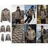 Parka Hombre Northland Kiro Pluma Duvet Fossil 02-0853420 Abrigo Alto Invierno