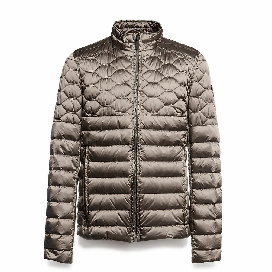 Parka Hombre Northland Kiro Pluma Duvet Fossil 02-0853420 Abrigo Alto Invierno