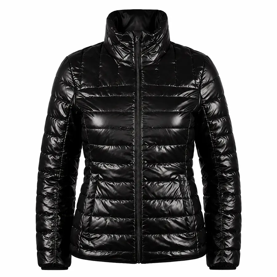 Parka Mujer Northland Isa Microloft Black Abrigo Térmico Liviano para Invierno y Outdoor
