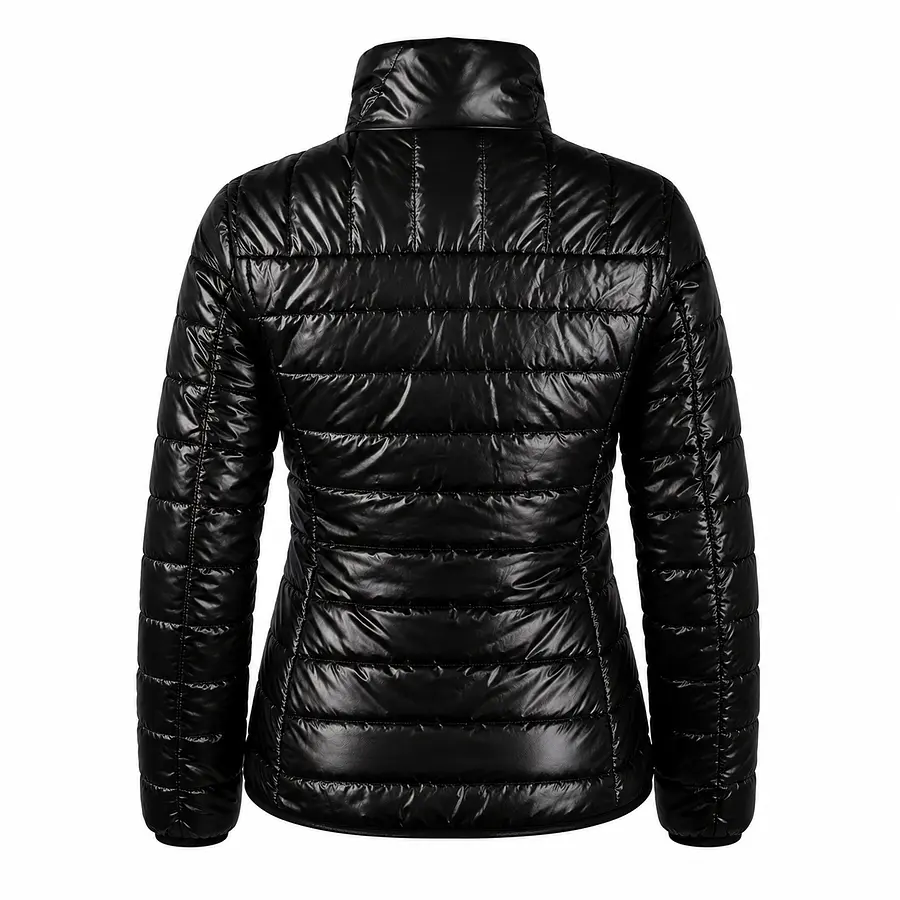 Parka Mujer Northland Isa Microloft Black Abrigo Térmico Liviano para Invierno y Outdoor