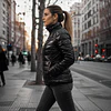 Parka Mujer Northland Isa Microloft Black Abrigo Térmico Liviano para Invierno y Outdoor