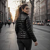 Parka Mujer Northland Isa Microloft Black Abrigo Térmico Liviano para Invierno y Outdoor