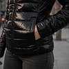Parka Mujer Northland Isa Microloft Black Abrigo Térmico Liviano para Invierno y Outdoor
