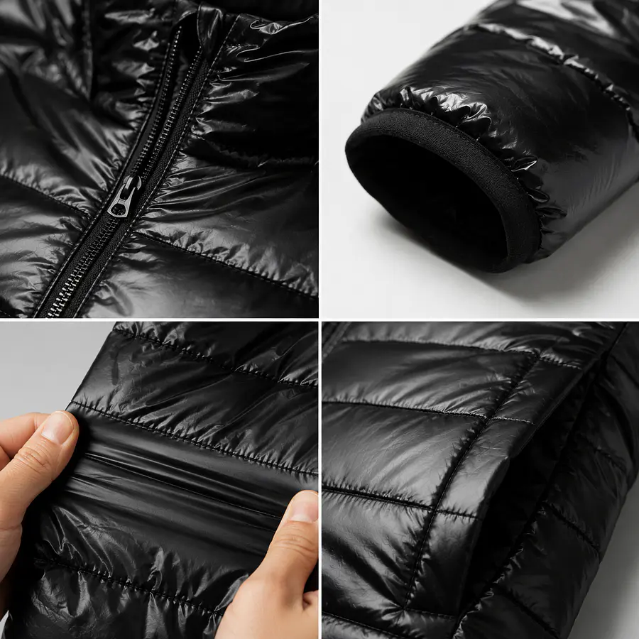 Parka Mujer Northland Isa Microloft Black Abrigo Térmico Liviano para Invierno y Outdoor