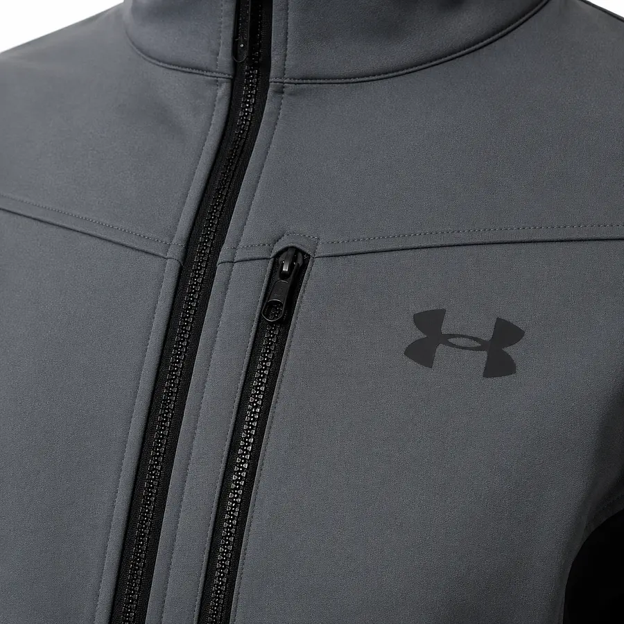 Chaqueta Hombre Under Armour ColdGear Infrared Shield Gris – Softshell Cortaviento para Frío y Movimiento