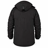 Parka Hombre Northland Allen Black Regular Fit con Capucha Desmontable