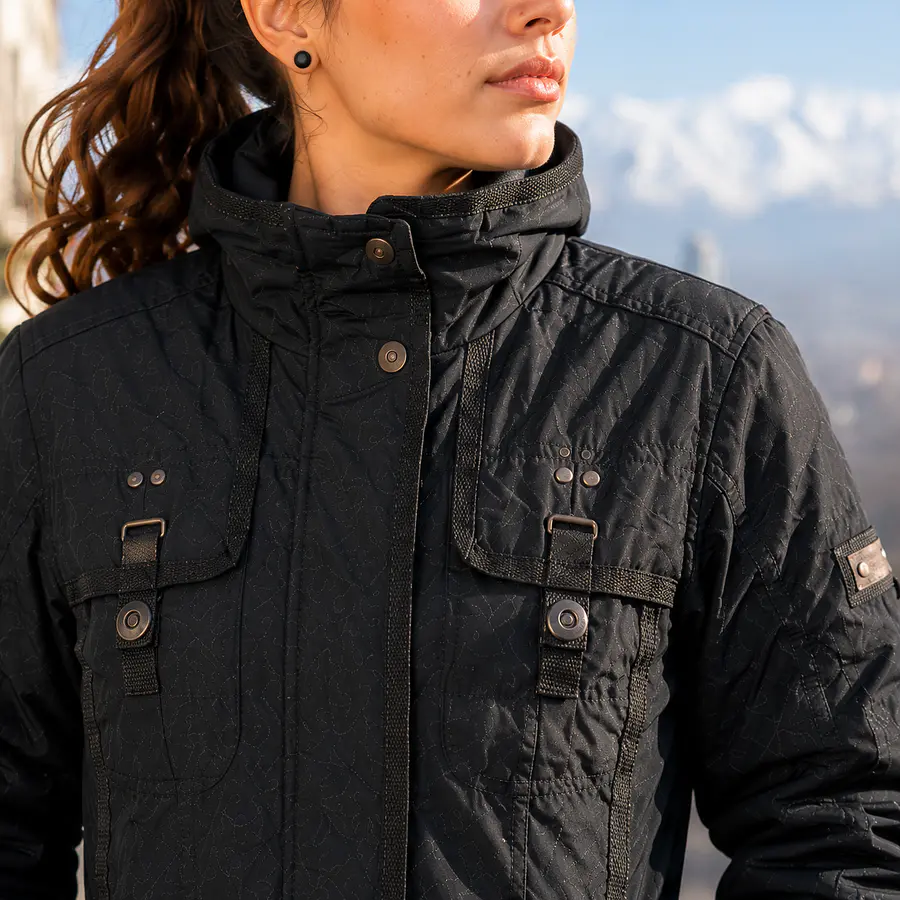 Chaqueta Mujer Northland Patsy Black 3/4