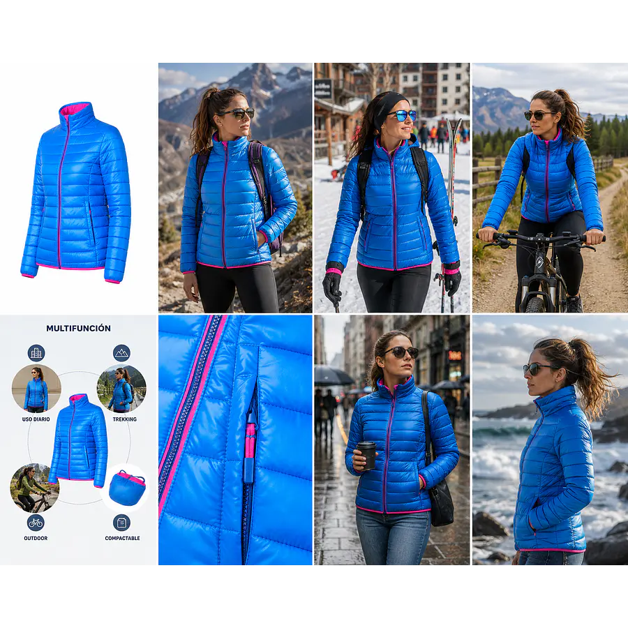 Parka Mujer Northland Ronka Microloft Royal