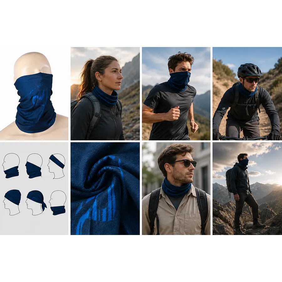 Bandana Multifuncional Northland N-Icon Navy Azul Marino Unisex 02-0557734
