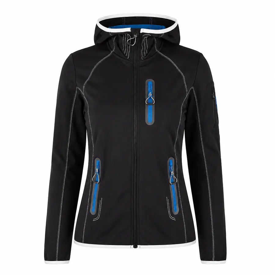 Polerón Mujer Northland Softshell Summer Bahiti Black Negro