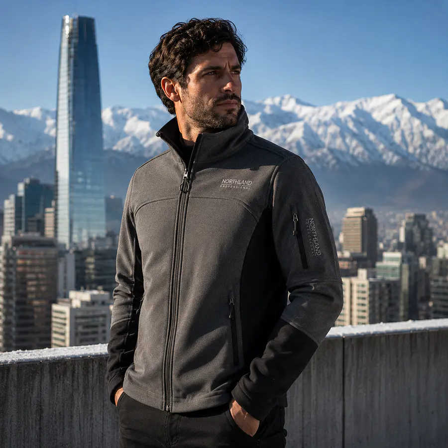 Chaqueta Hombre Northland Base Shell Georgia Resistente al Viento