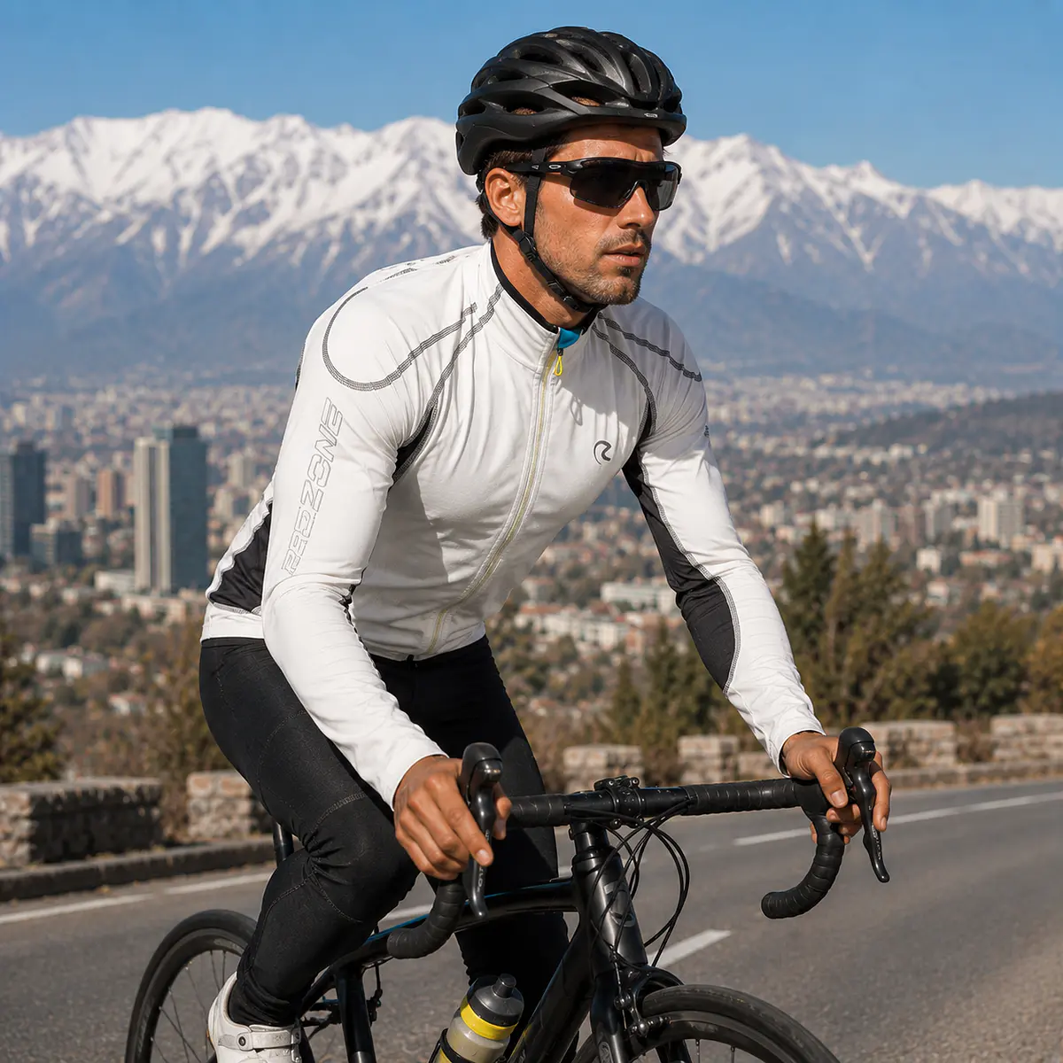 Polerón Deportivo Hombre Northland SPR MS Blanco