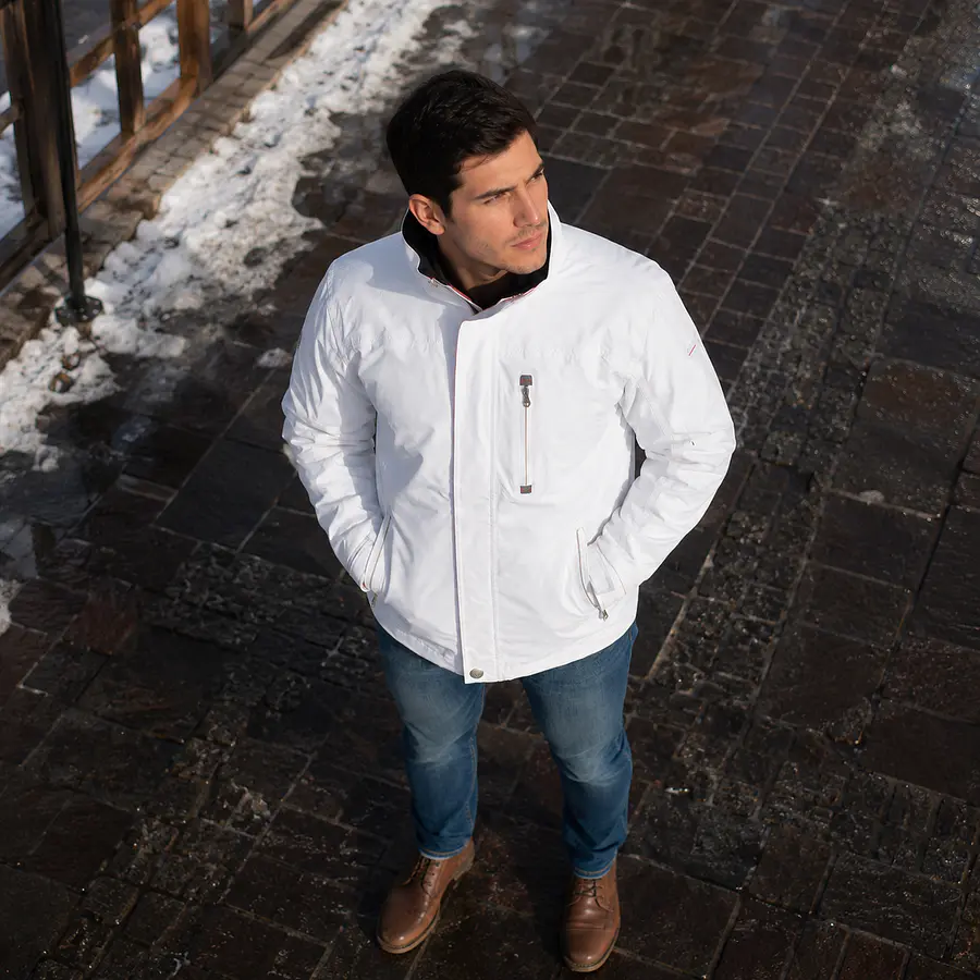Parka Hombre Northland Xen White Impermeable 5.000 mm