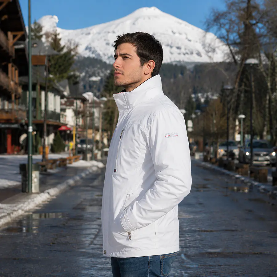 Parka Hombre Northland Xen White Impermeable 5.000 mm