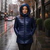 Parka Mujer Northland Kaila Larga Microloft Dark Navy