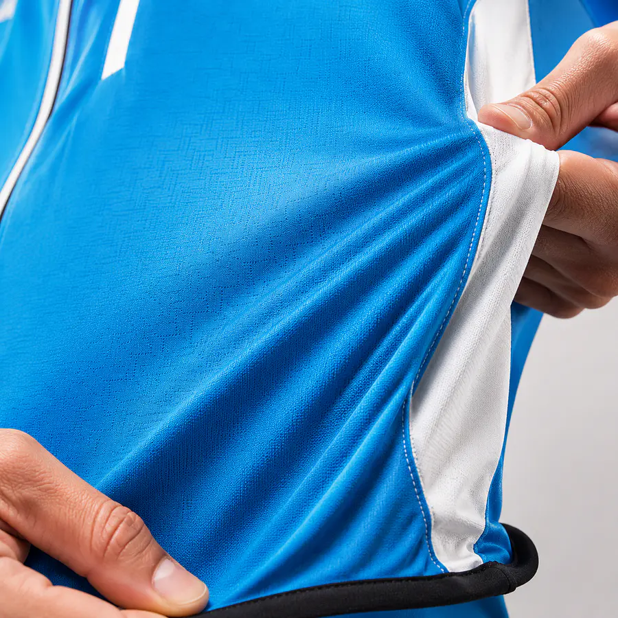 Polerón Deportivo Hombre Northland STR Pro Hakon Cyan Blue White