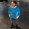Polerón Deportivo Hombre Northland STR Pro Hakon Cyan Blue White