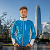 Polerón Deportivo Hombre Northland STR Pro Hakon Cyan Blue White