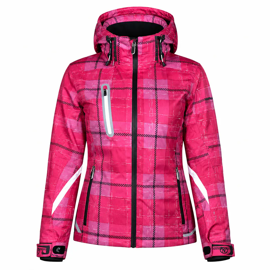 Parka Mujer Northland Freski Printed Fucsia