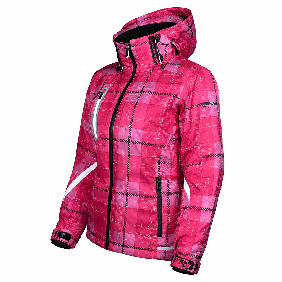 Parka Mujer Northland Freski Printed Fucsia